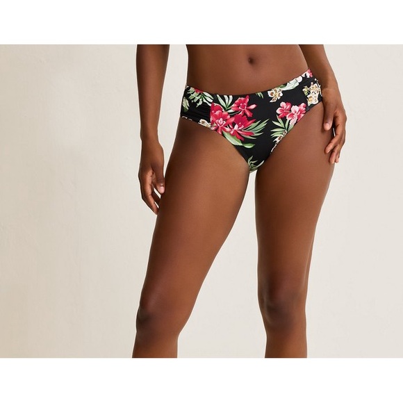 Tommy Bahama Lily Cat high waist Bikini Bottom - Small - New - Picture 1 of 5